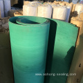 Reinforced fibre sheet oil resistant gasket sheet